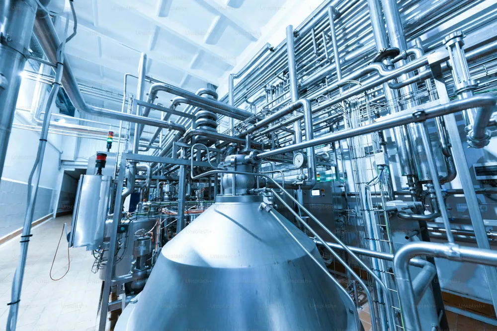 Operación del sector de la industria química
